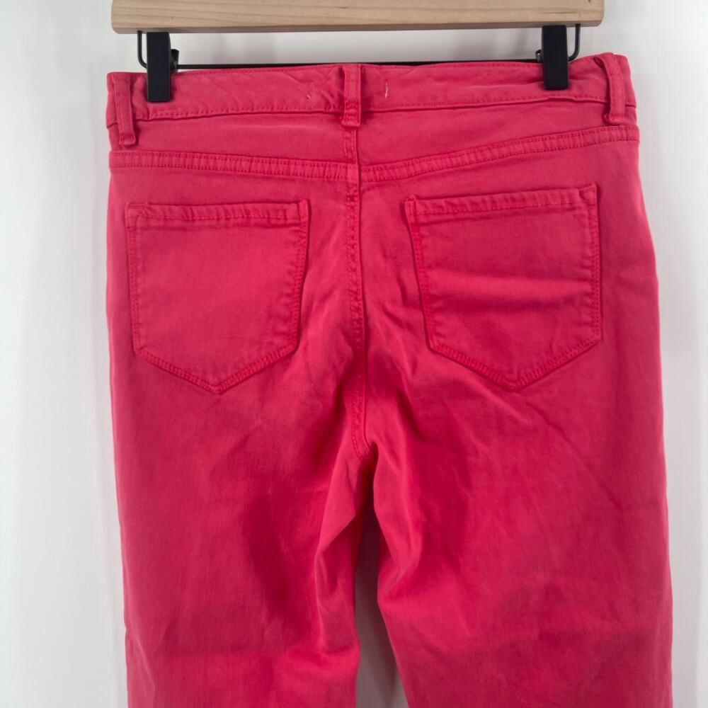 VINTAGE AMERICA BLUES Jeans Size 6R/28 Missy Stretch Skinny Red/Pink Zipper NWT - Picture 10 of 15
